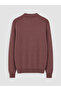 Ozmarka New Season Pink Polo Collar Men's Knitwear Sweater - 6
