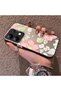 Redmi Note 13 4g Compatible Fresh Pink White Flower Ivy Full Surround Elegant Shockproof Printing - 2