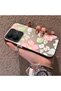 Vivo V60 Lite 4G/5G Compatible Fresh Pink White Flower Ivy Full Surround Elegant Shockproof Printing - 2