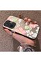 Poco F7 Compatible Fresh Pink White Flower Ivy Full Surrounding Elegant Shockproof Printing - 2