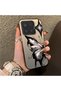 Mi 15 5g Compatible Cool Ink Pink White Butterfly Star Simple Style Shock Absorbing