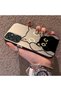 Samsung Galaxy M34 Compatible Simple Striped Cute Black Cat Impact Wear Resistant Art Print - 2