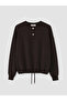 Rmz Gi̇yi̇m Farkiyla Zero Roba Collar Women's Sweatshirt - 2
