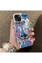 iPhone 15 Compatible Colorful Decorated Cartoon Cute Monster Shock-Proof Pattern