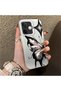 Oppo A5 Pro 4G/5G Compatible Cool Ink Pink White Butterfly Star Simple Style Shock Absorbing