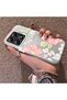 Mi 14t Compatible Fresh Pink White Flower Ivy Full Surround Elegant Shockproof Printing - 2