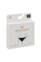 Women's 3-Pack Black Seamless Pima Cotton Slip Panties, 45% Pima Cotton, 45% Micromodal, and 10% Elastane - 2