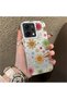 Oppo Reno 14F Compatible Colorful Multicolor Daisy Plants Retro Hand Drawn Flower Print