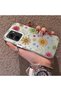 Vivo Y16/Y02S/Y56 Compatible Colorful Multicolor Daisy Plants Retro Hand Drawn Flower Print - 2