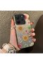 Redmi Note 14 4g Compatible Colorful Multicolor Daisy Plants Retro Hand Drawn Flower Print