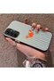 Samsung Galaxy A15 4G/5G Compatible Simple Striped Cartoon Little Red Crab Impact-Resistant Drawing - 2