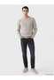 Peak New Season Beige Crew Neck Men's Knitwear Sweater - 2
