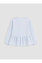 Peak New Season Girls' Shirt with Blue Bow Detail - 4