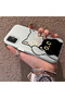 Samsung Galaxy A51 4g Compatible Simple Striped Cute Black Cat Impact Wear Resistant Art Print - 2
