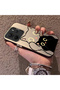 Redmi Note 14 4g Compatible Simple Striped Cute Black Cat Impact Wear-Resistant Art Print - 2