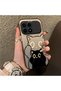Poco F8 Pro 5g Compatible Simple Stripes Cute Black Cat Impact Wear-Resistant Art Print