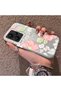 Redmi Note 13 Pro Plus+ 5g Compatible Fresh Pink White Flower Ivy Full Surround Elegant Shockproof Printing - 2