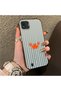 Realme C20/C20A Compatible Simple Line Cartoon Little Red Crab Impact-Resistant Drawing