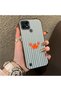 Realme C21 Compatible Simple Line Cartoon Little Red Crab Impact-Resistant Drawing