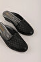 Transparent Detailed Stylish House Slippers Dmr.95 Black - 2