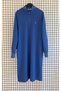 Trendy Collar Zippered Ribbed Basic Hijab Tunic Full Fit