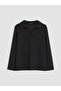 Women's Polo Neck Soft Touch Sweatshirt