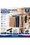 Multi-Purpose Hanger Pantalon Hanger Shawl Hanger 10Lu Hanger Set Closet Hangers Non-Slip Material - 2
