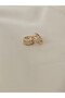 Women's Xuping Stone-Studded Hoop Earrings - 2