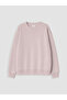 Crew Neck Girls' Tracksuit Set - 4