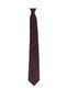 Black Striped Burgundy Silk Tie – 8 cm Wide - 6