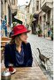 Women's Cashmere Cowboy Hat Wide Brim Fedora Belted Winter Stylish Hat Country Vintage Style Hat - 5