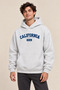 Men's California Golden 3 Thread 100% Cotton Hooded Sweatshirt