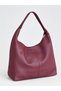 Casual Women's Shoulder Bag with Zipper - 2