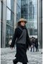 Women's Cashmere Cowboy Hat Wide Brim Fedora Belted Winter Stylish Hat Country Vintage Style Hat - 3