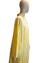 Women's Natural Linen Sleeveless Dress & Silk Blend Tassel Detailed Long Kimono Jacket Set - 7