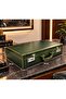 Watch Case 24-Piece Diplomat Model Green Pull-Up Leather - 5
