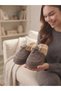 Women's Suede Moccasin House Slippers |   Plush Fur Slippers |   Tassel Detailed Lightweight Soft Non-Slip Sole