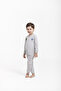 Windproof Stretchy Unisex Kids Jumpsuit Underwear - 4