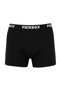 Men's Black 3-Pack Cotton Lycra Comfortable Fit Boxers - 2