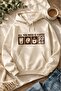 All You Need Is Coffee Printed Cotton 3 Thread Count Oversized Sweatshirt