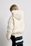 Double-Sided Plush Ecru Girls' Coat C5339A8/Er99 - 5