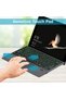 Wireless BT Keyboard Portable Ultra-thin Backlight Tablet Keyboard with Large Size Touchpad Compatib - 8