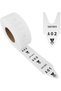 Take-A-Number System Queue Ticket Dispenser Machine with Counter Stand and 1 Queue Roll Queue Tape 3