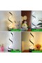 مصباح طاولة LED حلزوني، إضاءة مكتبية قابلة للتعتيم تعمل بـUSB مع 3 درجات حرارة لونية، تصميم ملتوي بسيط - 2