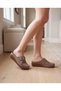Closed Front Sabo Nubuck Comfortable Sole Orthopedic Sole - 2