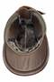 Genuine Leather Castro Model Hat with Earflaps and Fur Inside - 5