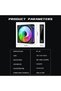 مروحة كمبيوتر ALMEKAQUZ Prism 5PRO ARGB، مروحة تبريد بتصميم تأثير ضوء المرآة اللانهائية، 120 مم - 2