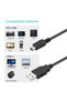 USB PS3 Charging Cables,6ft PS3 Controller Charger,Mini USB Cable for PS3 Controller, MP3 Player, Ca - 3