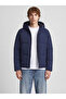 Jjgalaxy Puffer Navy Blue Men's Coat 12303930 - 5