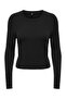 Onlkattıe Ls O-Neck Knt Black Women's Sweater 15378330